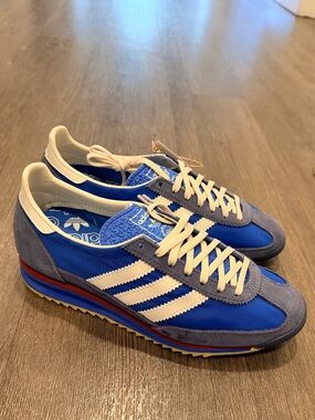 adidas Blue and White SL 72 OG W Sneakers